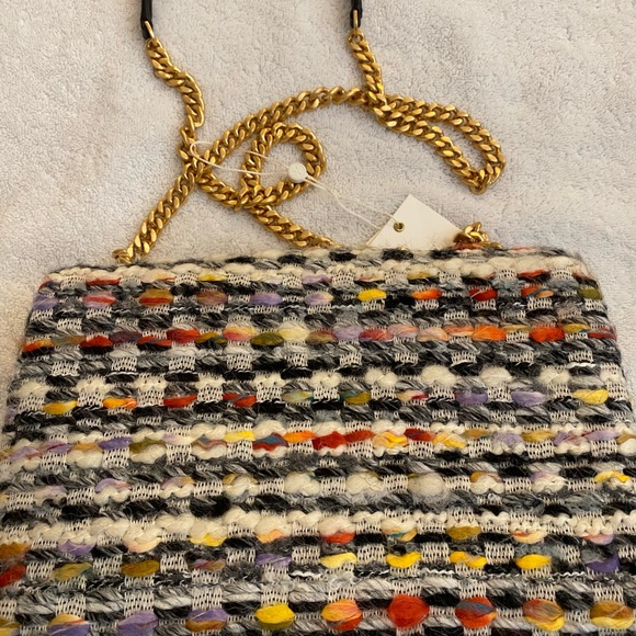 Tory Burch Kira tweed small crossbody, nwt - Picture 4 of 6